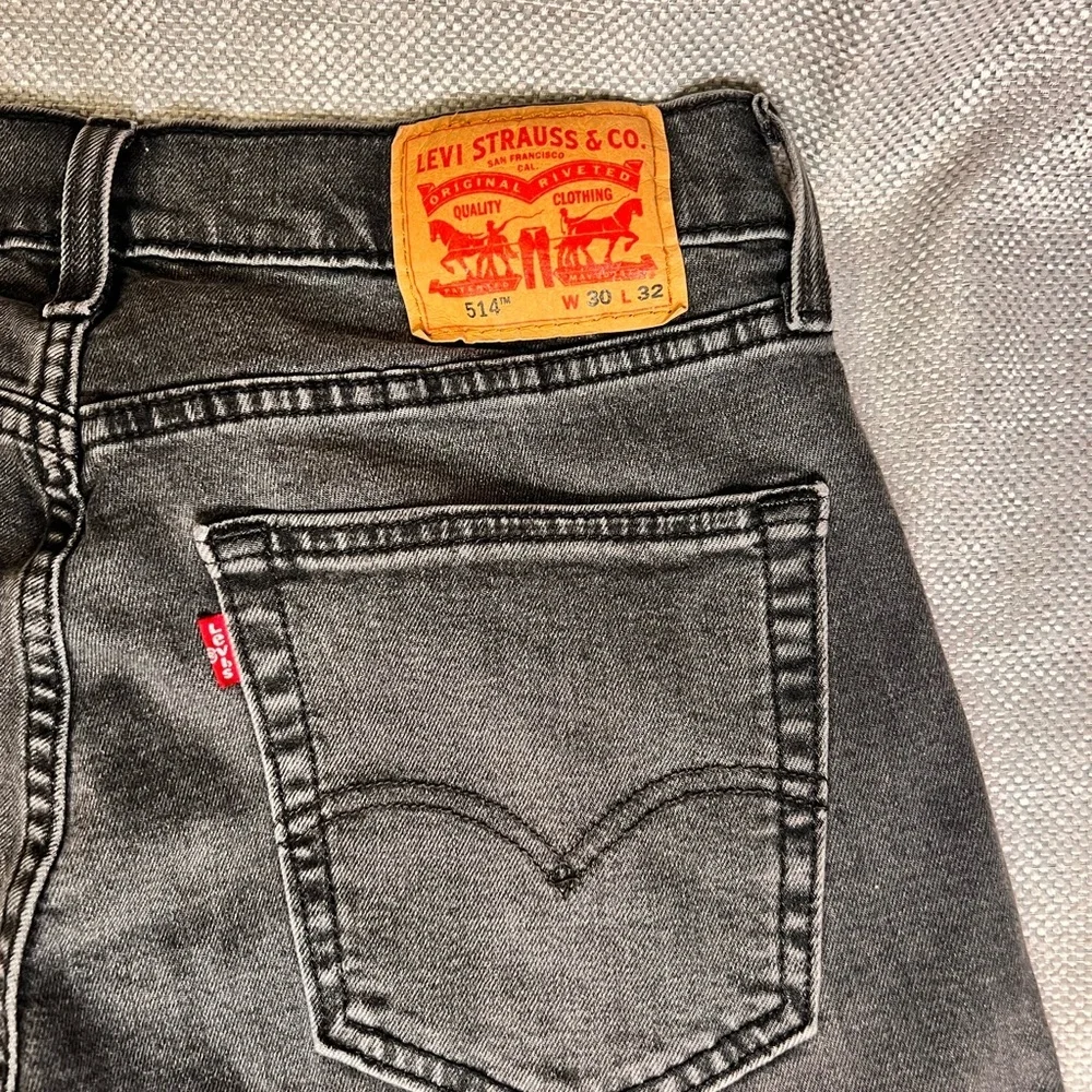 Levi's Men's Dark Gray Slim‎ Jeans